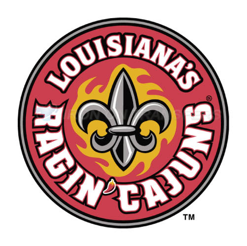 Louisiana Ragin Cajuns Logo T-shirts Iron On Transfers N4845 - Click Image to Close